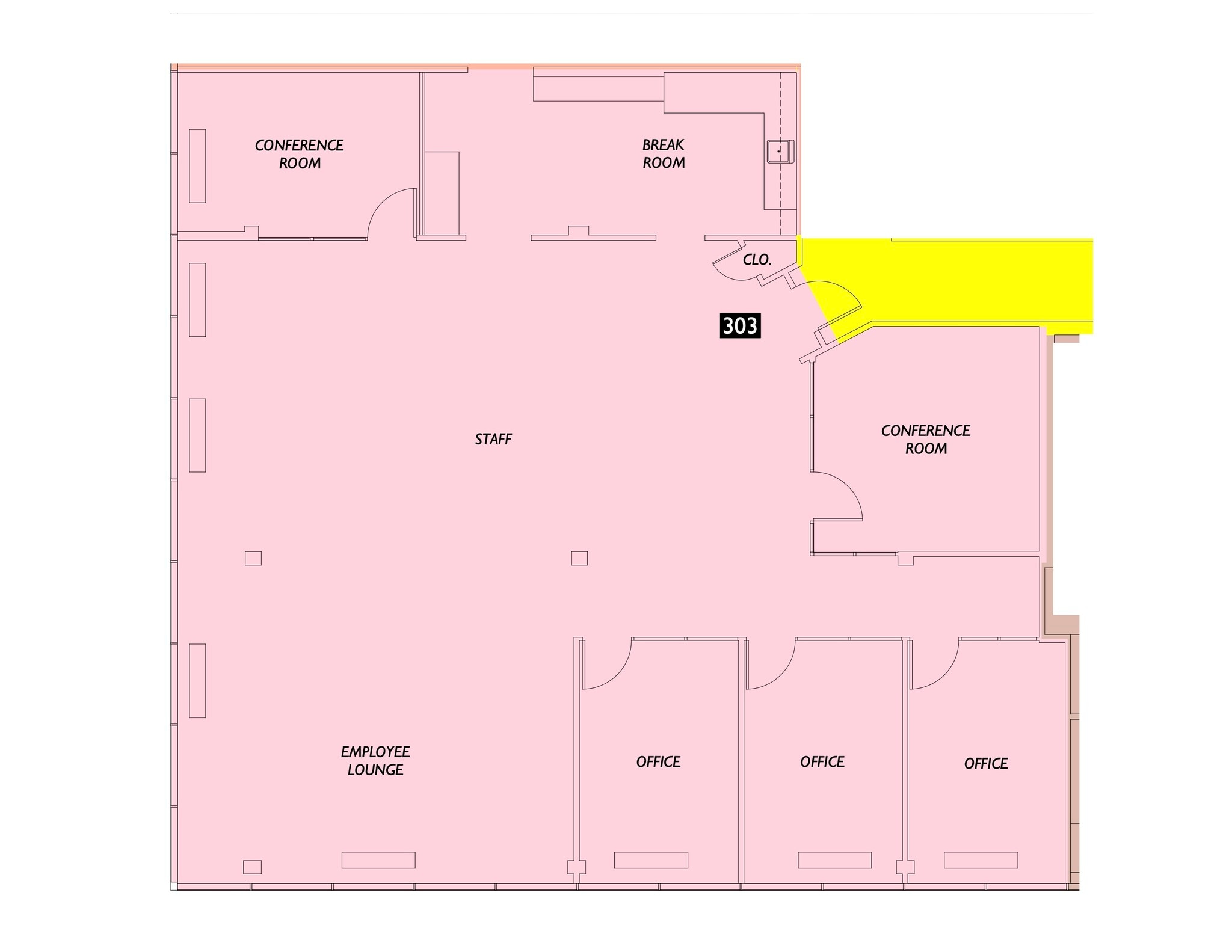 2301 Research Blvd, Rockville, MD à louer Plan d’étage– Image 1 sur 2