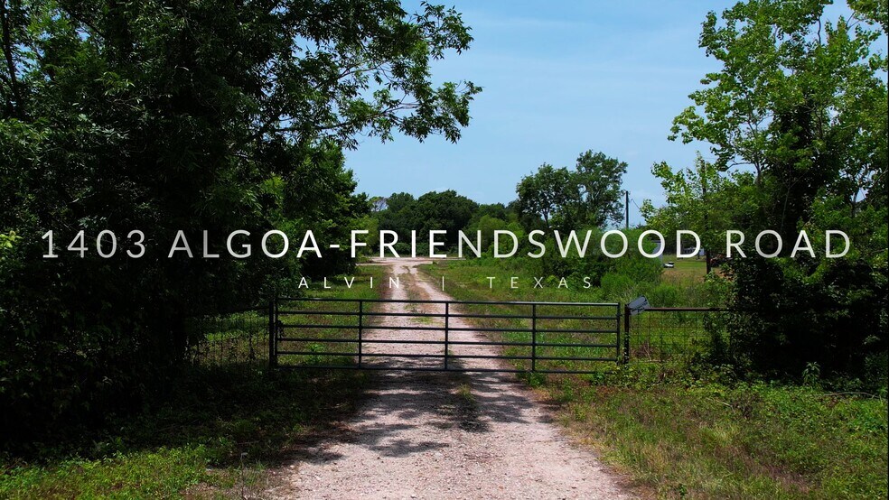 1403 Algoa Friendswood Rd, Alvin, TX à vendre - Vidéo sur l’annonce professionnelle – Image 2 sur 22