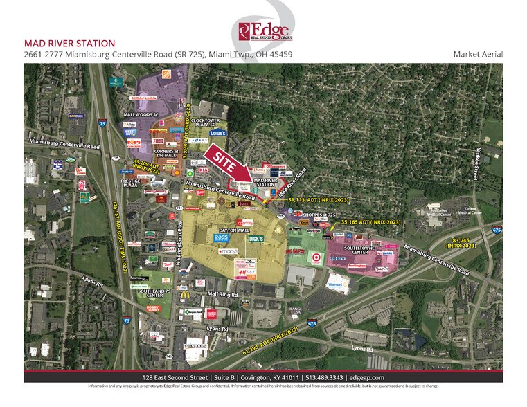 2661-2751 Miamisburg Centerville Rd, Dayton, OH à louer - Photo de l’immeuble – Image 3 sur 6