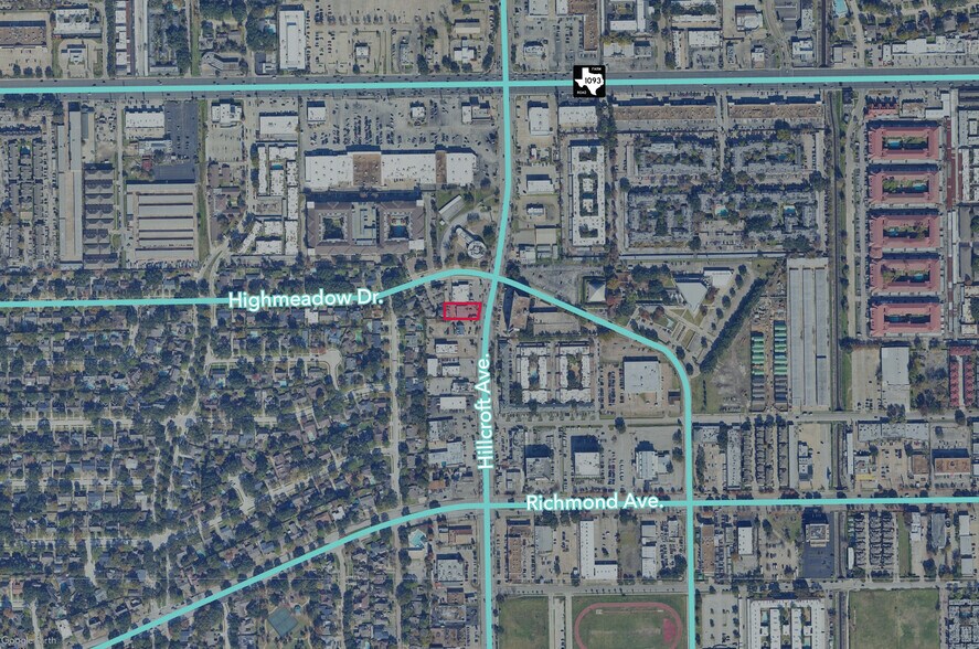 2902 Hillcroft Ave, Houston, TX à louer - Aérien – Image 2 sur 6