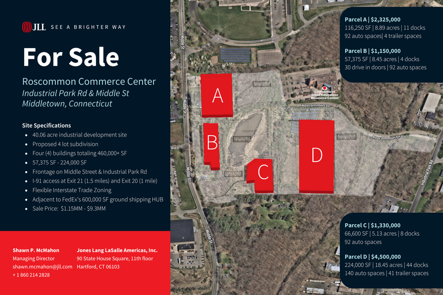 100 Roscommon Dr, Middletown, CT à vendre - Photo de l’immeuble – Image 1 sur 3