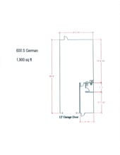 600 S German Ln, Conway, AR à louer Plan d’étage– Image 2 sur 3