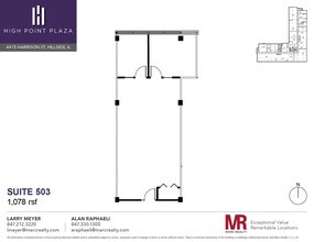 4415 W Harrison St, Hillside, IL à louer Plan d’étage– Image 1 sur 1