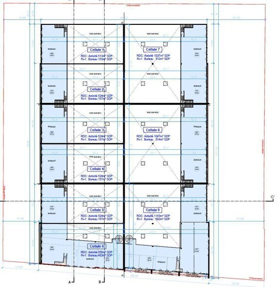 Local d’activités dans Ivry-sur-Seine à louer - Plan d’étage – Image 3 sur 5