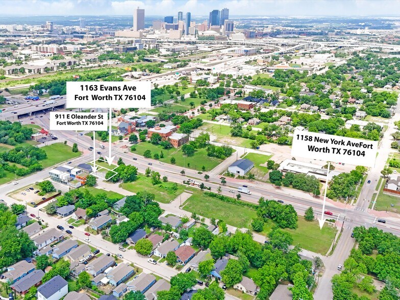 1158 New York Ave, Fort Worth, TX à vendre - Aérien – Image 3 sur 14