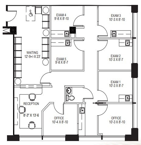 4060 4th Ave, San Diego, CA à louer Plan d’étage– Image 1 sur 1