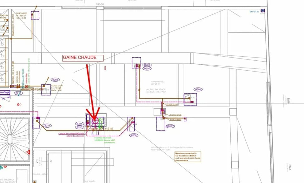 Local commercial dans Lyon à louer - Plan d’étage – Image 3 sur 4