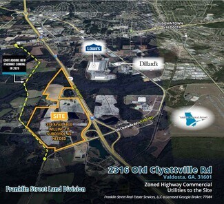 Plus de détails pour 2316 Old Clyattville Rd, Valdosta, GA - Terrain à vendre