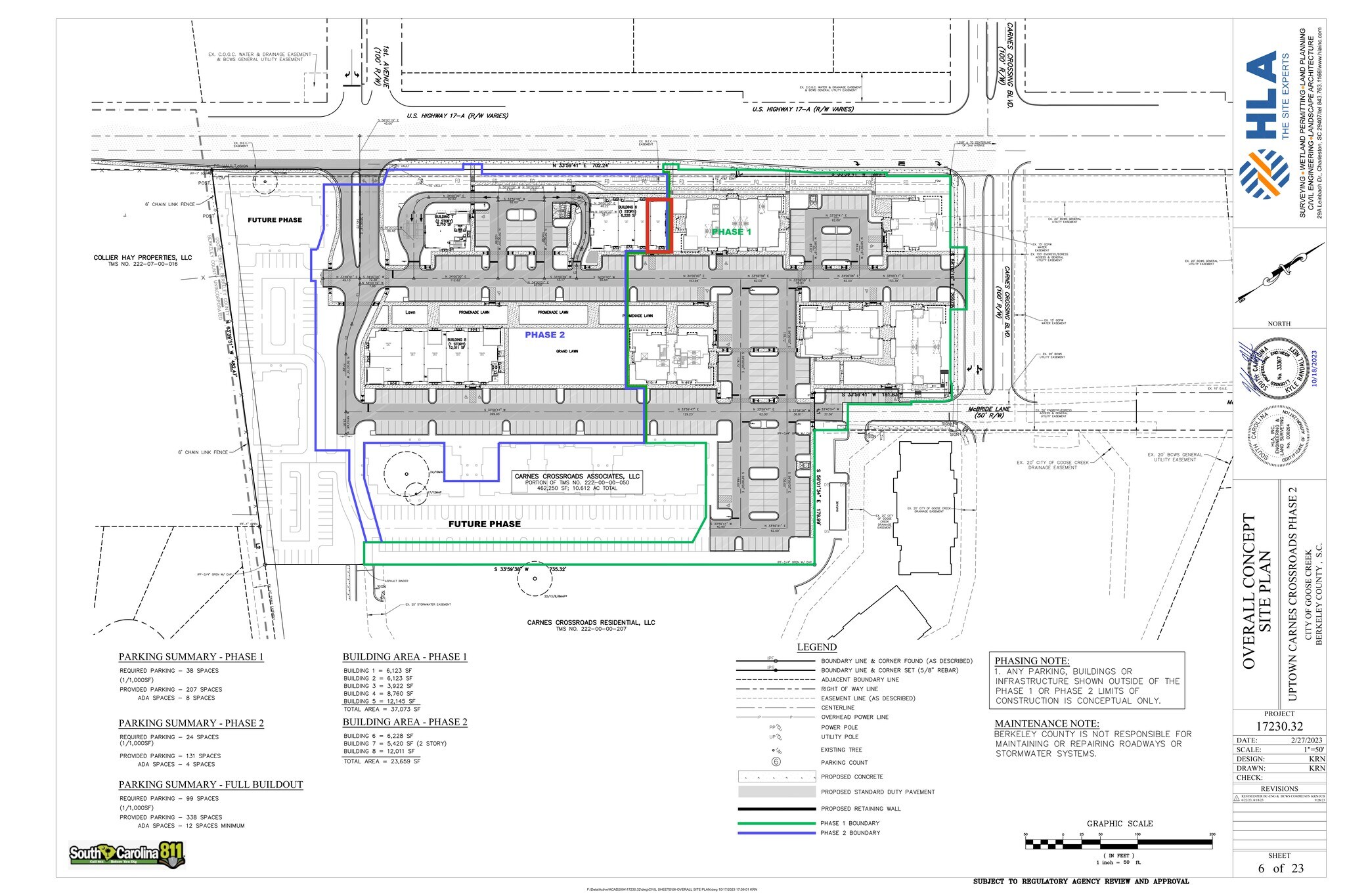 2471 N Main St, Summerville, SC à louer Plan de site– Image 1 sur 18