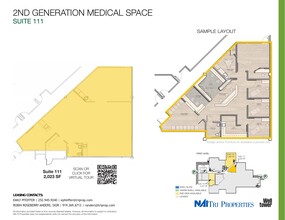 8300 Health Park, Raleigh, NC à louer Plan d’étage– Image 1 sur 1