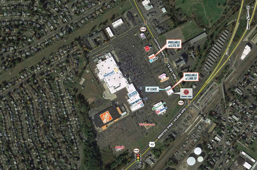 145-185 Levittown Pky, Levittown, PA à louer - Aérien – Image 2 sur 9