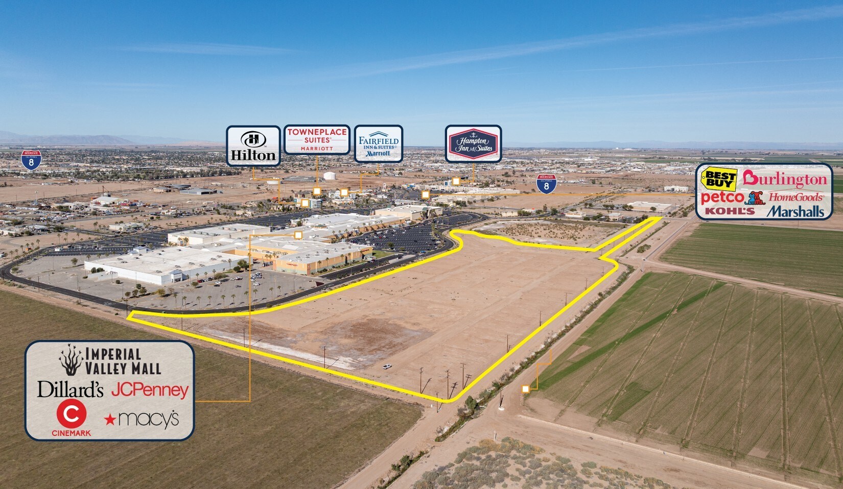 E Danenberg Rd, El Centro, CA à vendre Photo principale– Image 1 sur 8