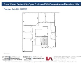 5850 Canoga Ave, Woodland Hills, CA à louer Plan d’étage– Image 1 sur 1