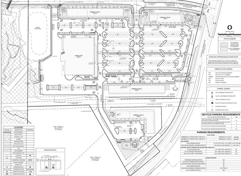 3708 Old Holly Springs Apex Rd, Apex, NC à louer - Plan de site – Image 2 sur 3