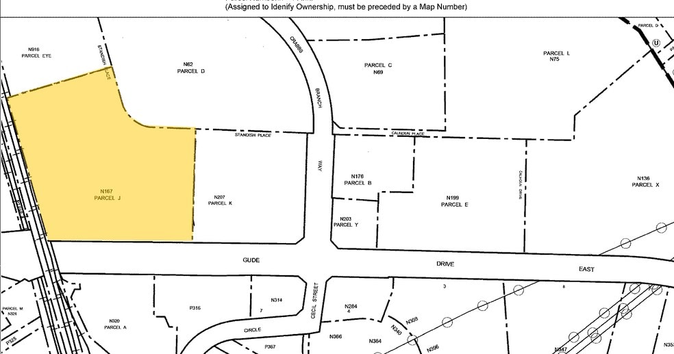 7524 Standish Pl, Rockville, MD à louer - Plan cadastral – Image 2 sur 6