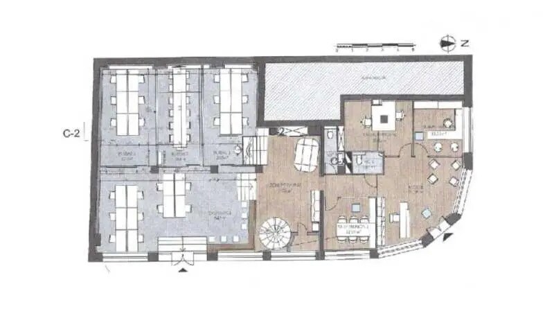 Bureau dans Lyon à louer - Plan d’étage – Image 3 sur 5