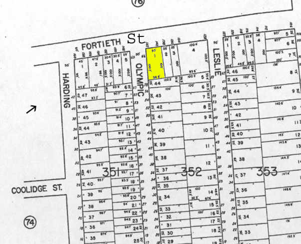 66 Olympic Ter, Irvington, NJ à vendre - Plan cadastral – Image 2 sur 2