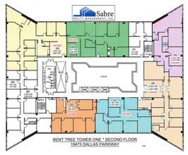 16475 N Dallas Pky, Addison, TX à louer Plan d’étage– Image 1 sur 1