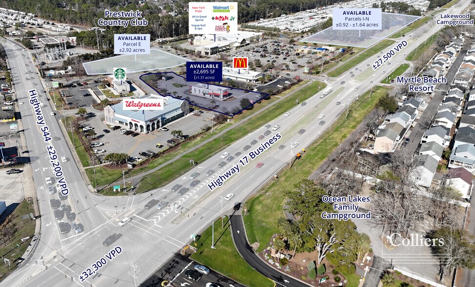 Highway 544 & Business 17, Myrtle Beach, SC à louer - Photo de l’immeuble – Image 1 sur 4