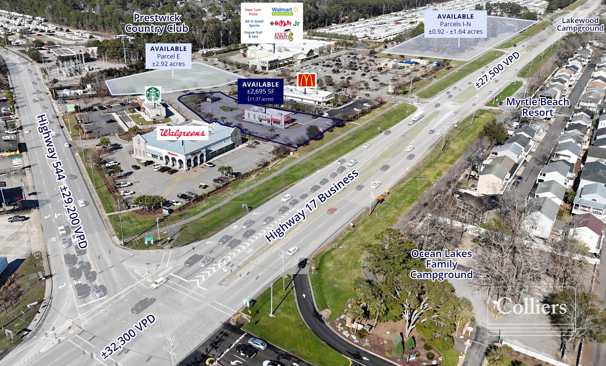 Highway 544 & Business 17, Myrtle Beach, SC à louer Photo de l’immeuble– Image 1 sur 5