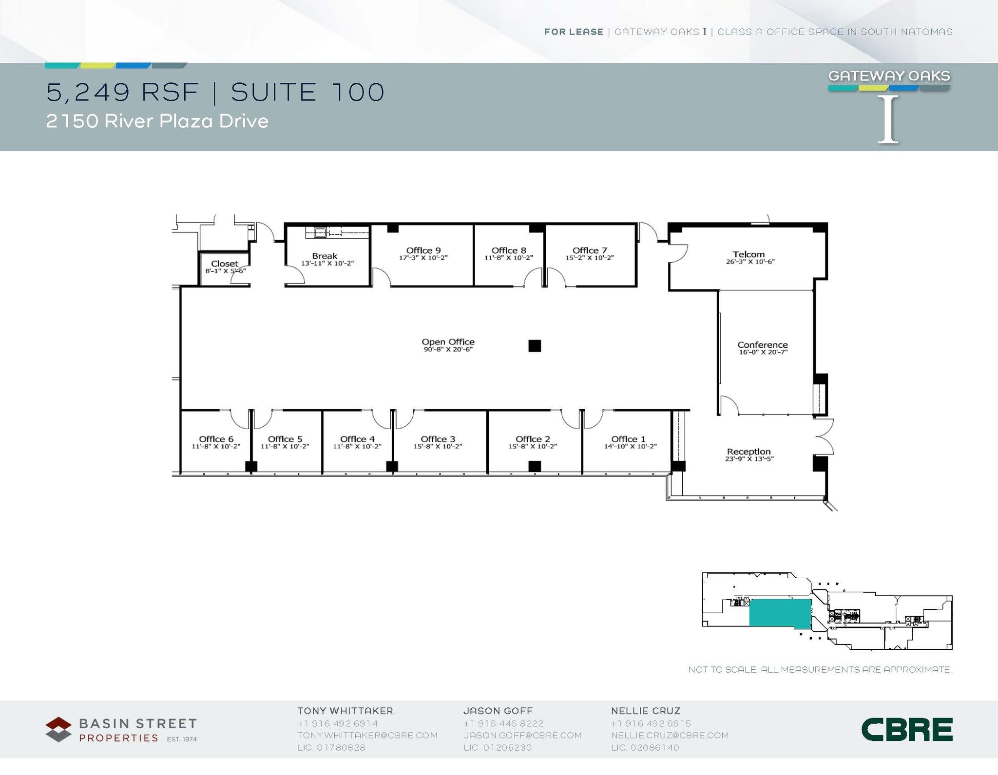 2150 River Plaza Dr, Sacramento, CA à louer Plan d’étage– Image 1 sur 1
