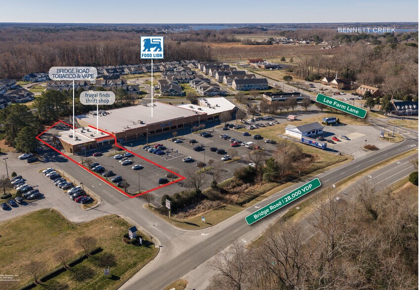 3217-3219 Bridge Rd, Suffolk, VA à vendre - Aérien – Image 2 sur 3