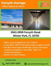 3941-3959 Forsyth Rd, Winter Park, FL à louer Photo intérieure– Image 1 sur 2