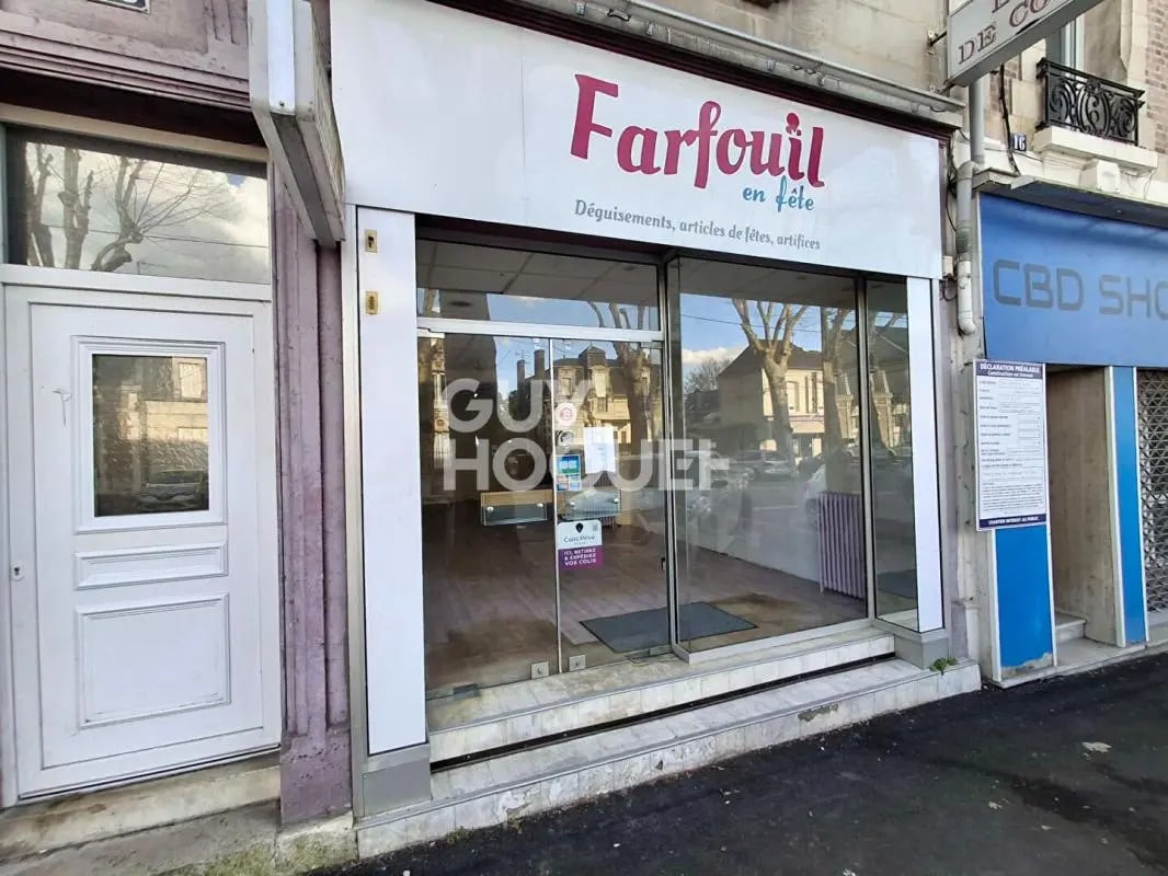 Local commercial dans Soissons à louer Photo de l’immeuble– Image 1 sur 5