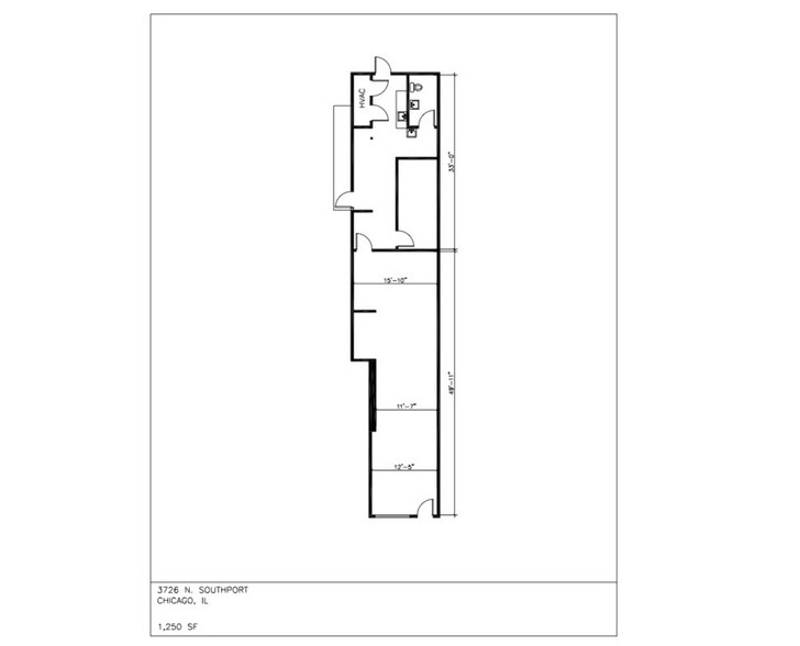 3724-3726 N Southport Ave, Chicago, IL à louer - Plan d’étage – Image 3 sur 15