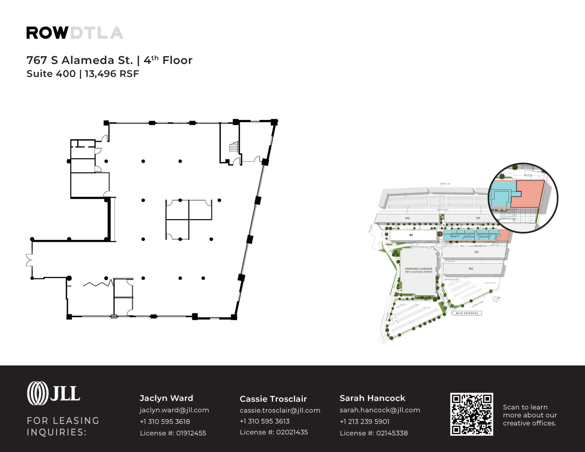 777 S Alameda St, Los Angeles, CA à louer Plan d’étage– Image 1 sur 1