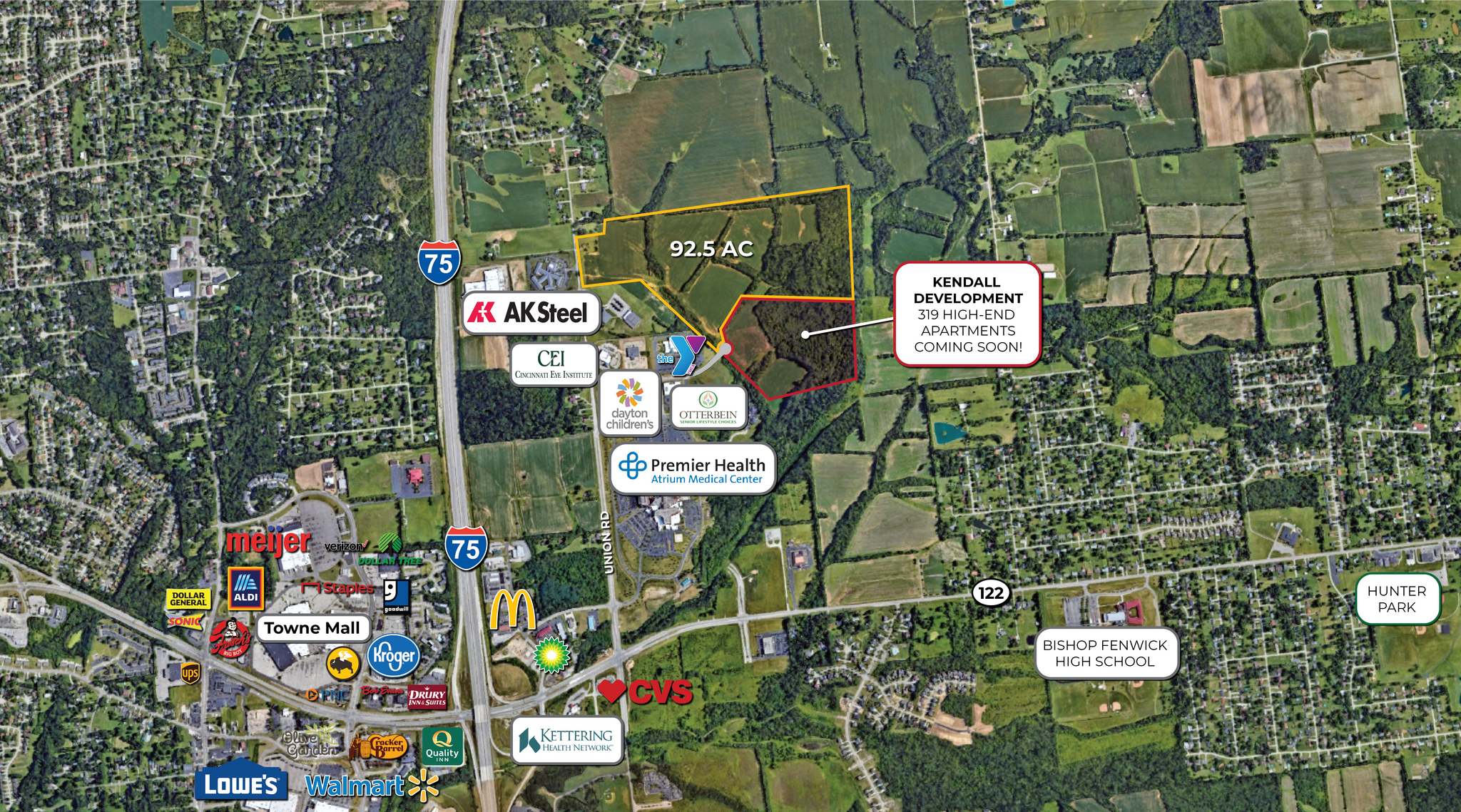 4340 N Union Rd, Middletown, OH à vendre Photo de l’immeuble– Image 1 sur 3