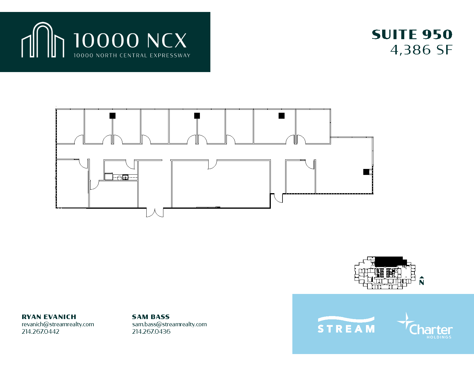 10000 N Central Expy, Dallas, TX à louer Plan d’étage– Image 1 sur 1