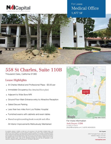 558 St. Charles Dr, Thousand Oaks, CA à louer - Photo de l’immeuble – Image 3 sur 6