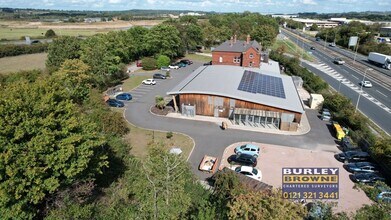 Barton Turn, Barton Under Needwood, STS - VUE AÉRIENNE  vue de carte - Image1
