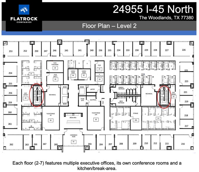 24955 Interstate 45 N, The Woodlands, TX à louer - Plan d’étage – Image 3 sur 3