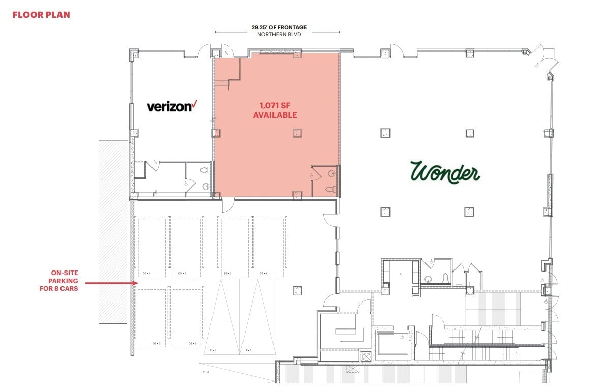 21516 Northern Blvd, Bayside, NY à louer Plan d’étage– Image 1 sur 1