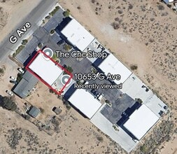 10653 G Ave, Hesperia, CA - VUE AÉRIENNE  vue de carte