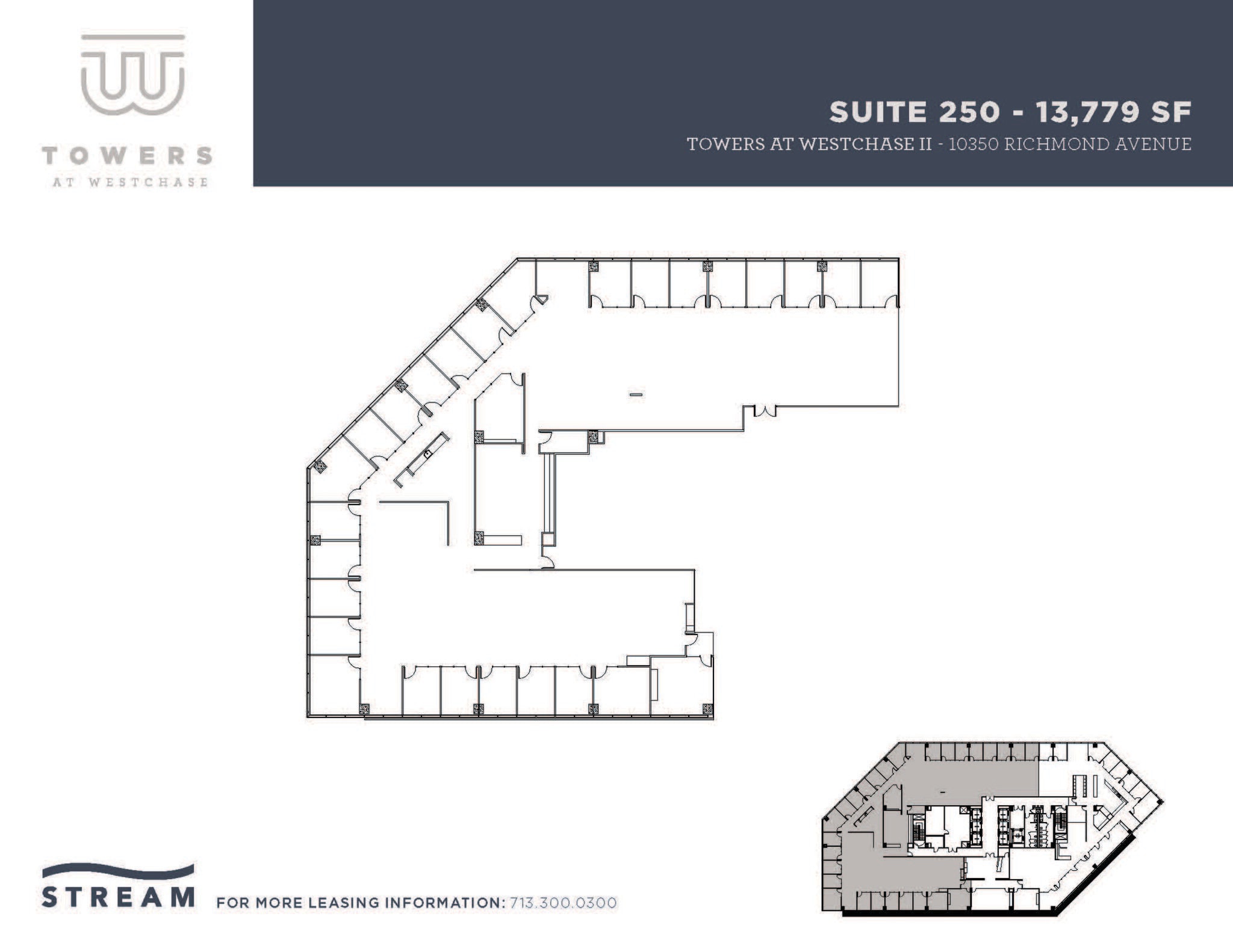 10350 Richmond Ave, Houston, TX à louer Plan d’étage– Image 1 sur 1