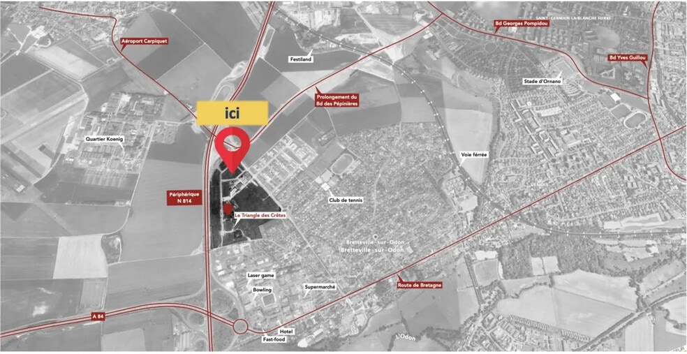 Local commercial dans Bretteville-sur-Odon à vendre - Photo de l’immeuble – Image 3 sur 3