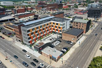 150 N 3rd St, Columbus, OH - Vue aérienne vue de carte