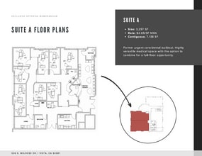 326 S Melrose Dr, Vista, CA à louer Plan d’étage– Image 2 sur 2
