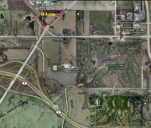 SW Army Post Rd, West Des Moines, IA à vendre - Aérien – Image 3 sur 3