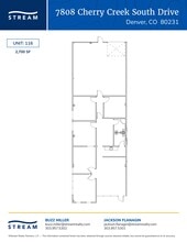 7808 E Cherry Creek South Dr, Denver, CO à louer Plan de site– Image 1 sur 1