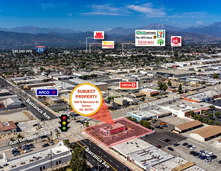 460 N Barranca Ave, Covina, CA à vendre - Photo de l’immeuble – Image 2 sur 5