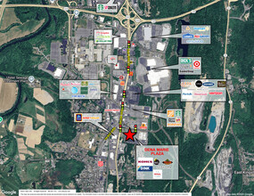 800 Miron Ln, Kingston, NY - VUE AÉRIENNE  vue de carte