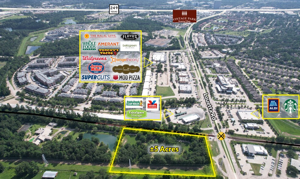 9639 Louetta Rd, Spring, TX à vendre - Photo de l’immeuble – Image 2 sur 5