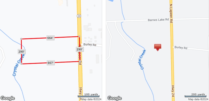 N Lapeer Rd, Columbiaville, MI à vendre - Aérien – Image 2 sur 5