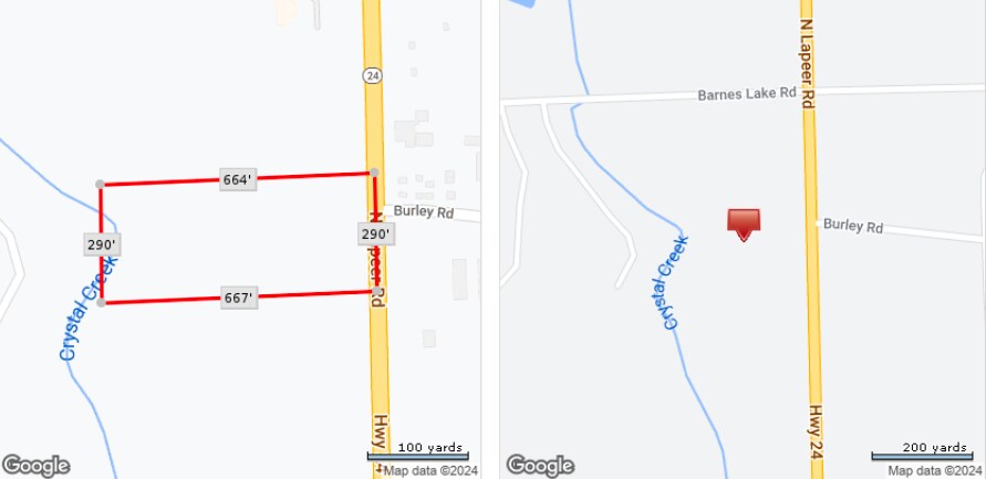 N Lapeer Rd, Columbiaville, MI à vendre - Aérien – Image 2 sur 5