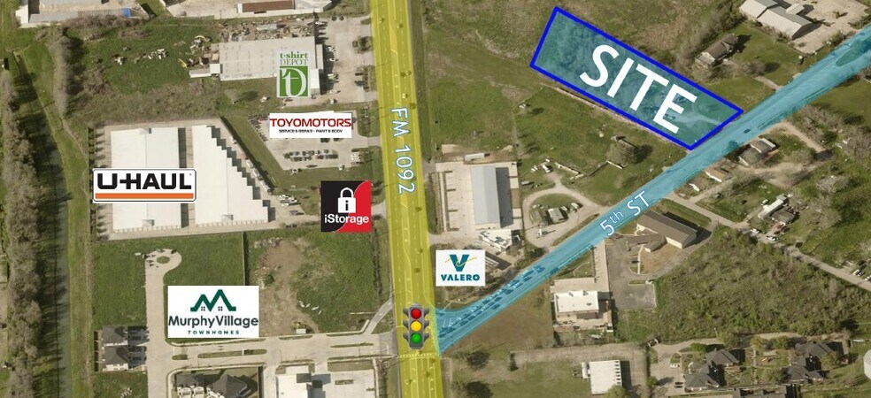3610 5th St, Stafford, TX à vendre - Photo de l’immeuble – Image 2 sur 2