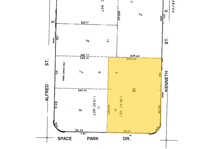 3000-3050 Kenneth St, Santa Clara, CA à louer - Plan cadastral – Image 2 sur 4